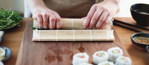 Hacer sushi en casa
