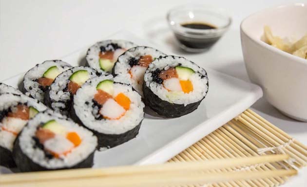 Tipos y variedades de sushi